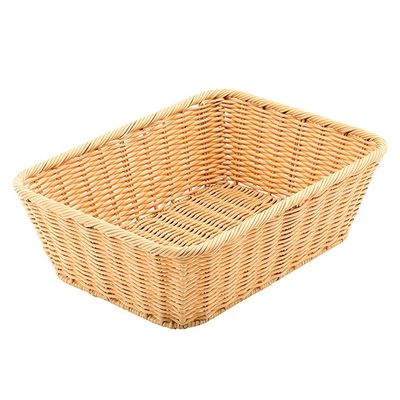 トーダイ エコノミーランドリーバスケット 長角 小 470×345×155mm 625501 1個 7-3571-01（直送品）