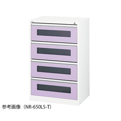アズワン アルティア下段引出ユニット トータルロック 650×475×1015mm NR-650LS-T 1台 7-4561-01（直送品）