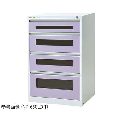 アズワン アルティア下段引出ユニット トータルロック 650×475×1015mm NR-650LD-T 1台 7-4562-01（直送品）