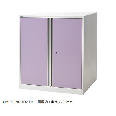 アズワン アルティア下段収納扉ユニット 窓無し 900×700×1015mm NR-900MS(D700) 1台 7-4566-02（直送品）
