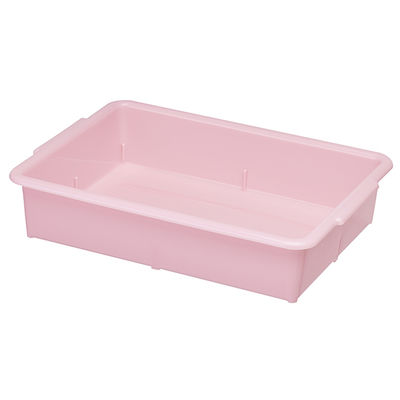 アズワン 収納トレー ピンク 365×275×80mm 7-4575-02 1個（直送品）