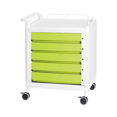 アズワン モバイルマルチカート 片側ハンドル グリーン D21G 1台 7-4873-01（直送品）