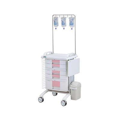 アズワン カレンカートII(点滴処置) ピンク SC-T1P 1台 8-8974-11（直送品）