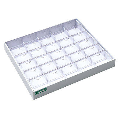 アズワン 散薬用トレー 30人用 ホワイト SC-30W 1個 0-1032-05（直送品）