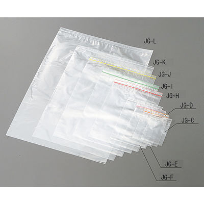 生産日本社 ミニグリップ(R) 400×280×0.04mm 100枚入 透明 JG-K 1袋(100枚) 0-7190-19（直送品）