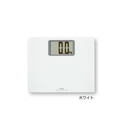 ドリテック ボディスケール「グランデ」 BS-163WT 1個 61-3525-36（直送品）