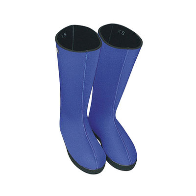 ヘルメット潜水 クロッツ 防水ブーツ マリンブルー S HC-023-2-S 1組 61-9952-92　ナースシューズ（直送品）