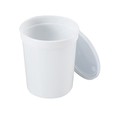 サーモフィッシャーサイエンティフィック フタ付きコンテナ 946ml 100個入 02-544-127 1箱(100個) 7-2975-01（直送品）