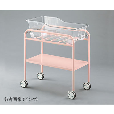 アズワン 新生児ベッド ピンク 810×440×965mm 7-3426-02 1台（直送品）