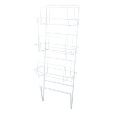 アズワン ボックスホルダー 横置き3段 手すり型 277×131×722mm 7-3596-03 1個（直送品）