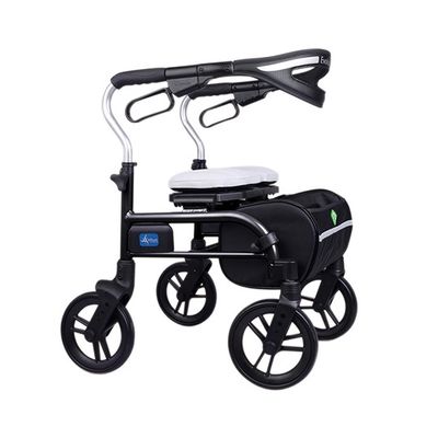 アズワン TRILLIUM MINI (デラックス歩行器) ブラック 7-3751-02 1台（直送品）