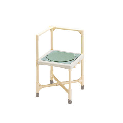 矢崎化工 シャワーいす L型 (ターンテーブルあり・アジャスター無し) CAT-0101 1台 7-3960-04（直送品）