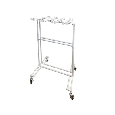 矢崎化工 松葉杖ラック AF-361 CGR 1個 7-3962-01（直送品）