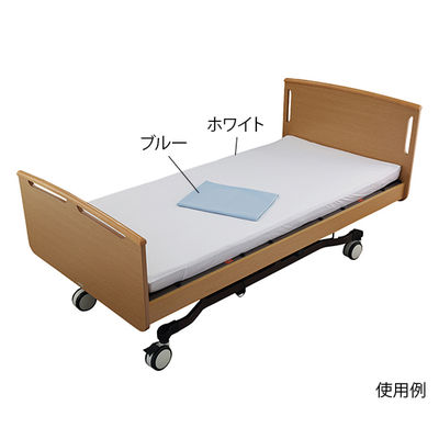 アズワン いつでもさらっと防水シーツ (ボックスタイプ) ブルー FSB-90195B 1枚 7-4503-02（直送品）