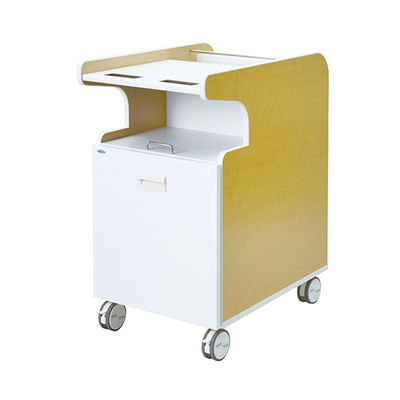 アズワン ウッディオムツ交換車 7-4509-01 1台（直送品）