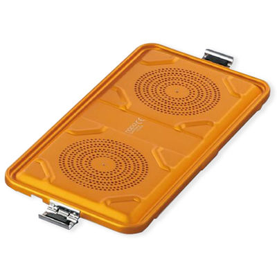 アズワン 滅菌コンテナ L用蓋 ゴールド 7-4886-04 1個（直送品）