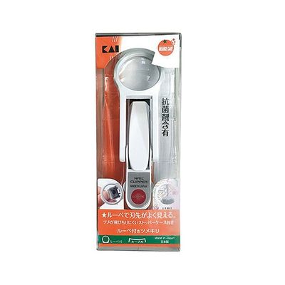 オレンジケアプロダクツ オレンジケア ルーペ付きつめきり 55×42×160mm 7-2584-01 1個（直送品）