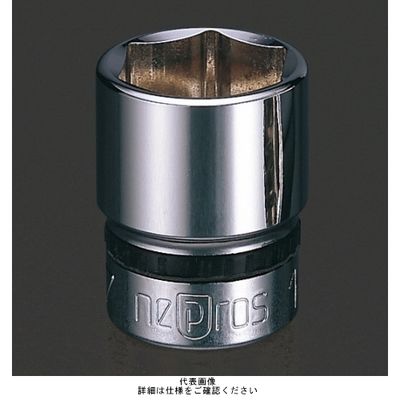 京都機械工具 nepros NB3ー13/16 (9.5SQ)ネプロス・ソケット(六角) NB3-13/16 1個（直送品）