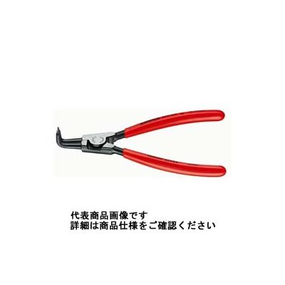 KNIPEX 4621ーA21 軸用スナップリングプライヤー 曲(SB) 4621-A21 1丁