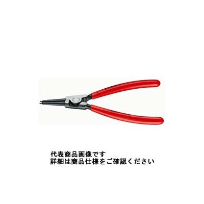 KNIPEX 4611ーA3 軸用スナップリングプライヤー 直(SB) 1丁