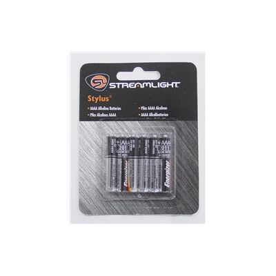 ストリームライト 65030 スタイラス用電池(単6 x 6本入) 1パック(6本