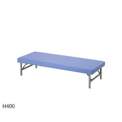 アズワン 診察台(折りたたみ脚) グレープ 650×1800×400 H400 1台 7-3445-05（直送品）