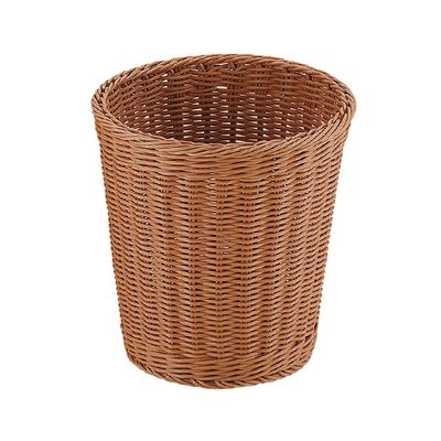 トーダイ トラッシュボックス 丸型 小 ブラウン 603575 1個 7-3573-03（直送品）