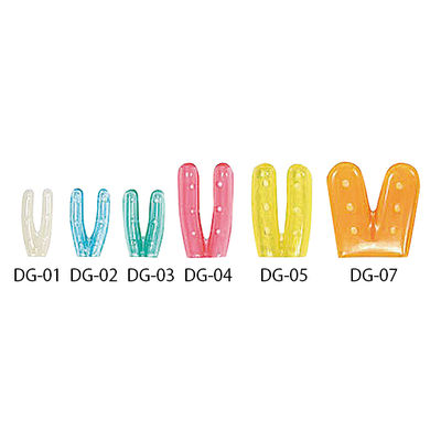 名優 手術器具先端保護カバー ダブル 黄 (Φ4.76×25.4mm) DG-05 1箱(50個) 7-3472-14（直送品）