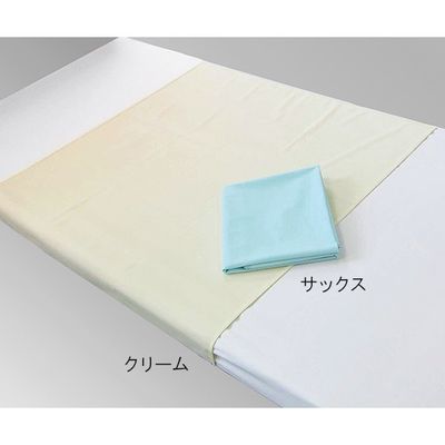 萬楽 エコノミー防水シーツ クリーム 2019 1個 7-1852-01（直送品）