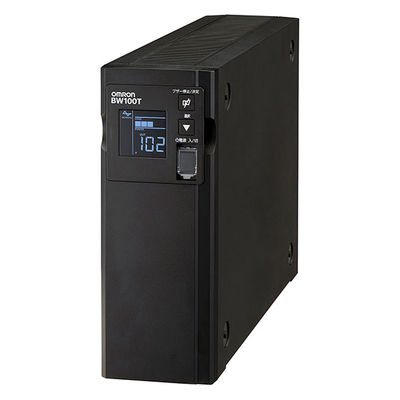 オムロン 無停電電源装置　常時商用（正弦波）／１０００ＶＡ／６１０Ｗ／縦型 BW100T 1台（直送品）