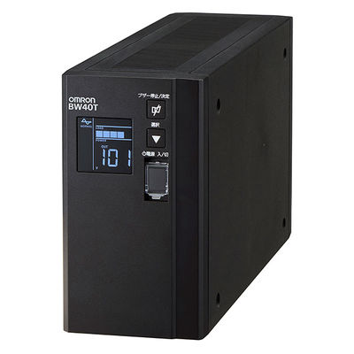 オムロン 無停電電源装置 常時商用(正弦波)/400VA/2 BW40T 1台（直送品）