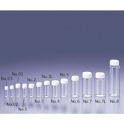 マルエム FSスクリュー管瓶 透明 2.0ml 61-0143-36 1箱(200個)（直送品