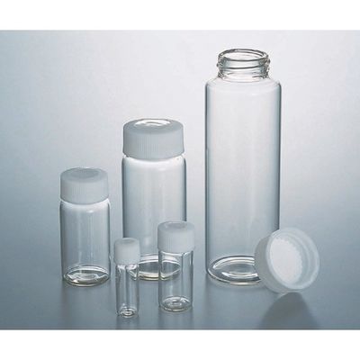 61-0144-23 FCスクリュー管瓶 褐色 100入 3.5ml No.01 【AXEL