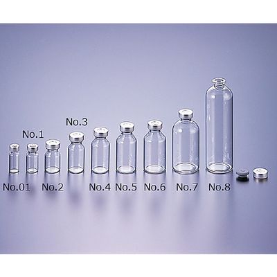 特価 5mL バイアル瓶No.2 マルエム 透明 1 61-0148-60 100本 本体のみ 研究用容器・計量器