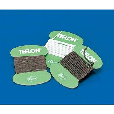 フロン工業 PTFE紐 TFEー03号(茶) 0.3φ*10m F-7002-01 1巻 61-4393-13（直送品）