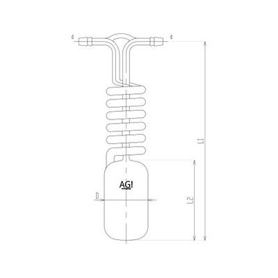 旭製作所 凝縮トラップ 4160ー300 1個 62-2116-94（直送品）
