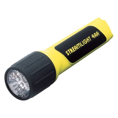 ストリームライト プロポリマー4AA LED 米国防爆モデル(イエロー) 035LY 1個 62-2930-47（直送品）