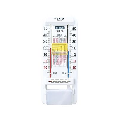 佐藤計量器製作所 乾湿計 SK式1号 61-0065-56 1個（直送品） - アスクル