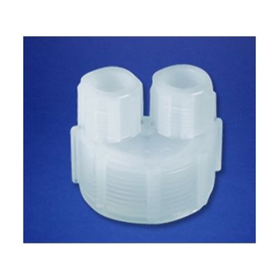 サビレックス 耐圧容器捻蓋 外径1/8”チューブ接続用ポート付き 600-058