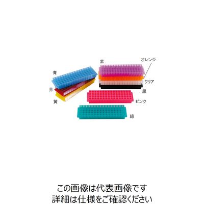 深江化成 チューブスタンド 80穴 青 2521-802B 1個 62-0891-72（直送品）