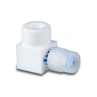 BUENO TECHNOLOGY フッ素樹脂 PFA 継手 フィメイルエルボ FEーH8ーN8 1個 62-1058-85（直送品）