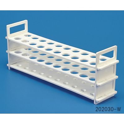 東栄 試験管立て 16mm 31本 黄 202020-Y 1個 62-2940-63（直送品）