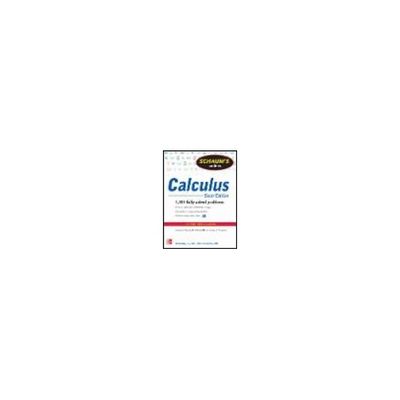 McGraw-Hill Schaum's Outline of Calculus 978ー 978-0-07-179553-1 1冊（直送品）