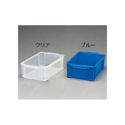 アイリスオーヤマ BOXコンテナ Bー13 クリア 233400/B-13 1個 61-0424-52（直送品）