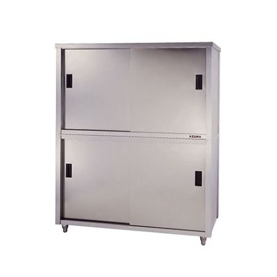 東製作所 上下二段式ステンレス保管庫 900×900×1800 ACS-900L 1個 61-4434-98（直送品）