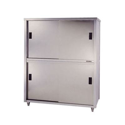 東製作所 上下二段式ステンレス保管庫両面引違戸1500×750×1800 ACSW-1500Y 1個 61-4435-45（直送品）