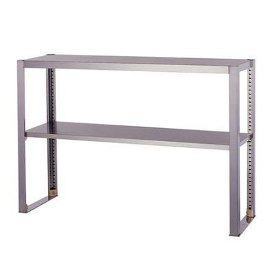 東製作所 ステンレス二段平棚 1800×250×800 OS-1800-250 1個 61-4439-15（直送品）