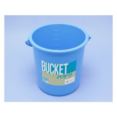 蝶プラ工業 ベル バケツ 8L 520069 1個 61-8561-07（直送品）