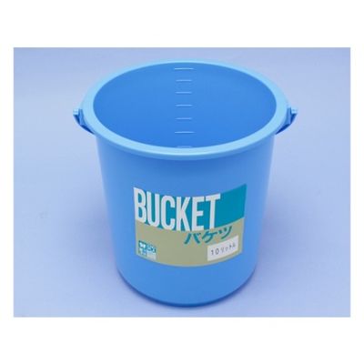 蝶プラ工業 ベル バケツ 10L 520144 1個 61-8561-08（直送品）