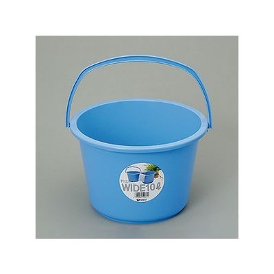 蝶プラ工業 広口バケツ 10L 520311 1個 61-8561-10（直送品）